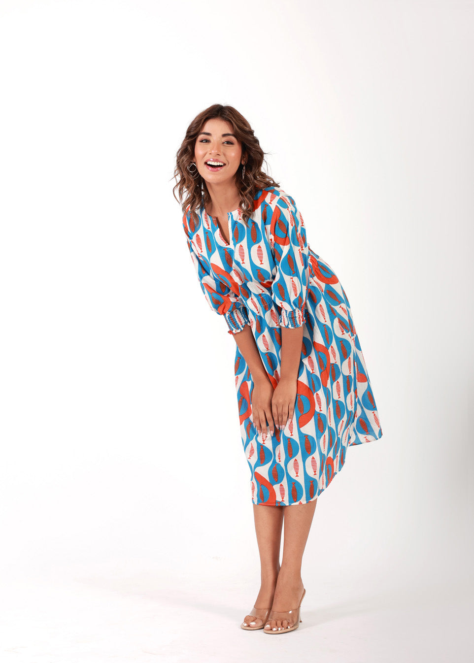 Marine – Cotton Dress