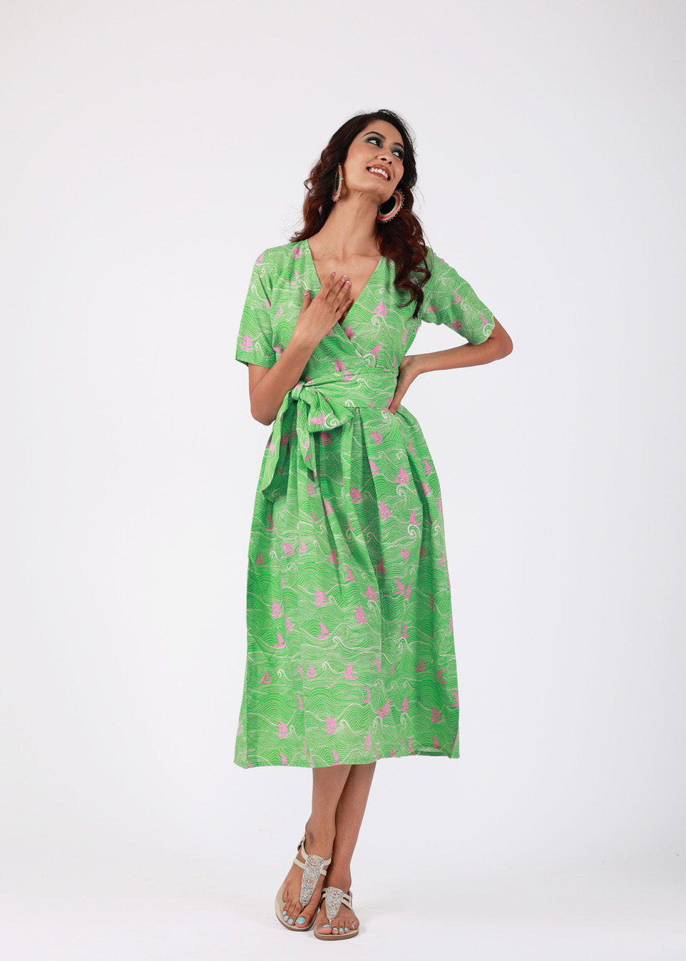 Flora – Cotton Flared Dress