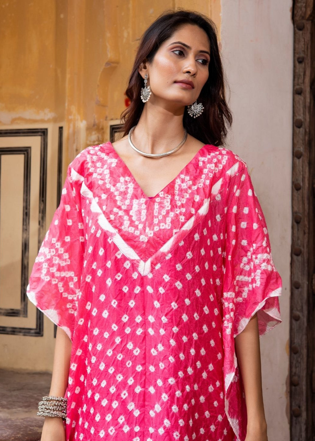 Nelum – Semi-Silk Kaftan