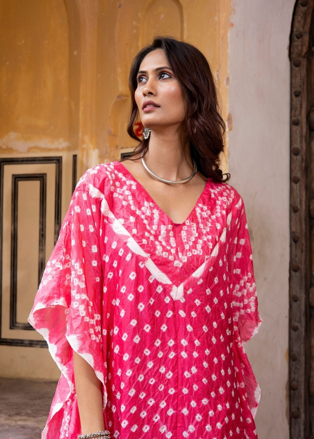 Nelum – Semi-Silk Kaftan