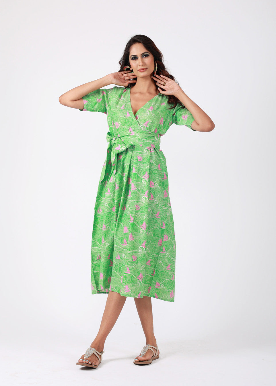 Flora – Cotton Flared Dress