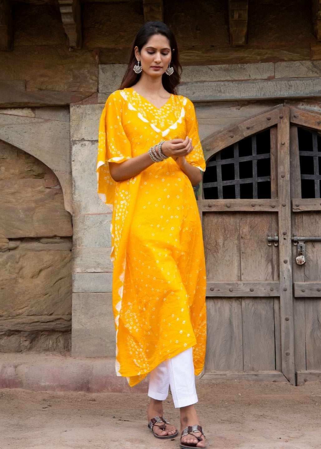 Gule Asharfi – Semi-Silk Kaftan