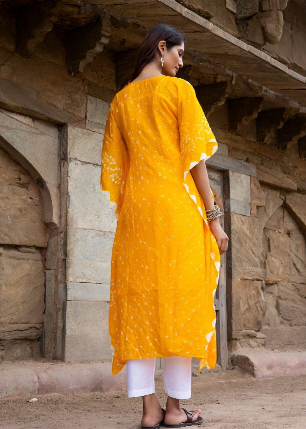 Gule Asharfi – Semi-Silk Kaftan