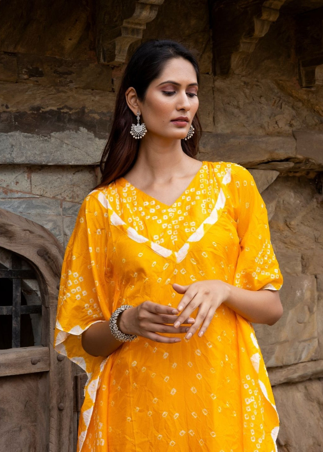 Gule Asharfi – Semi-Silk Kaftan