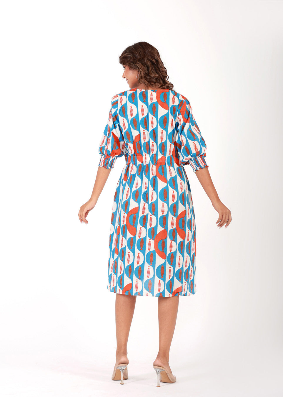 Marine – Cotton Dress