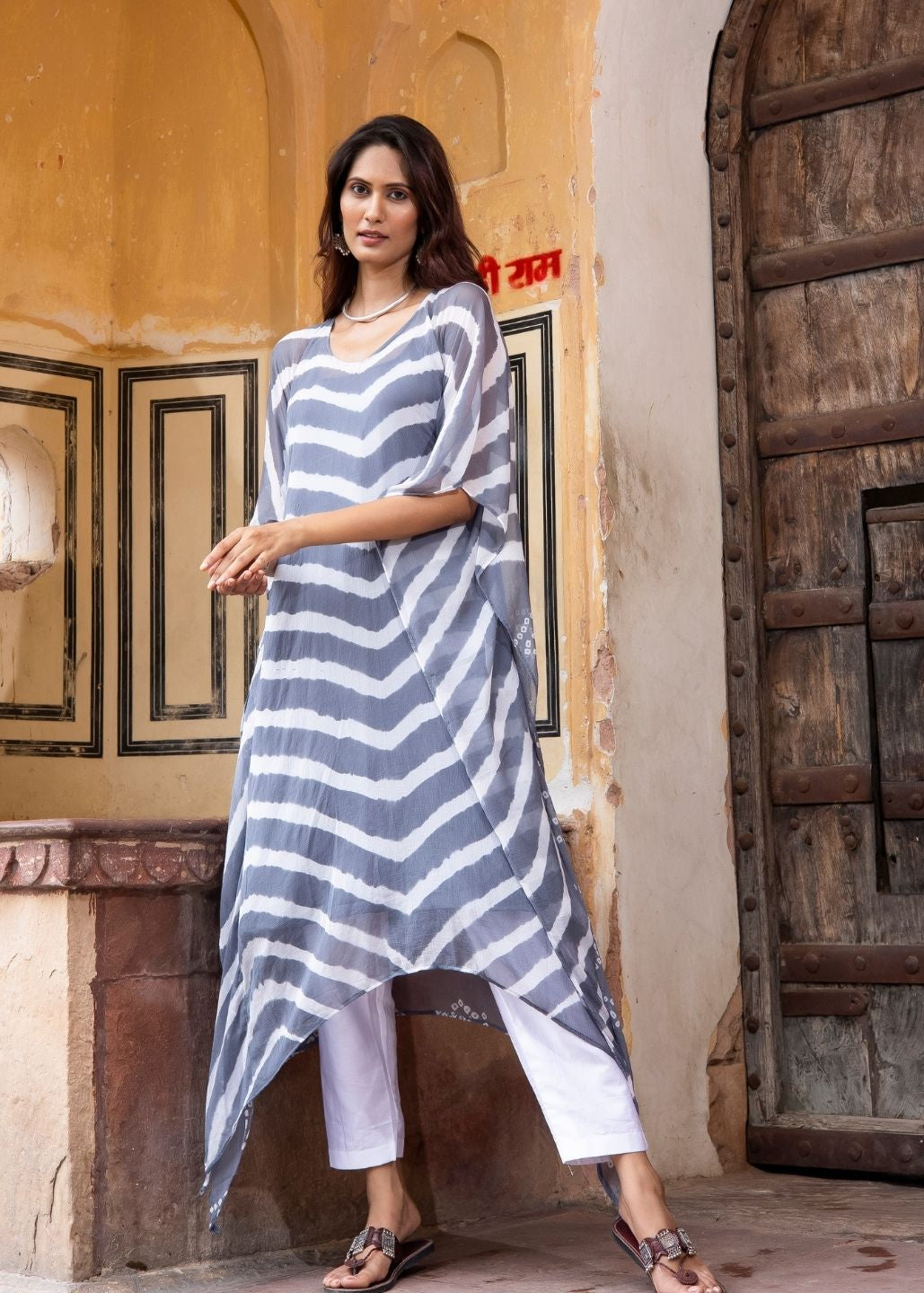 Nagdamani – Chiffon Kaftan