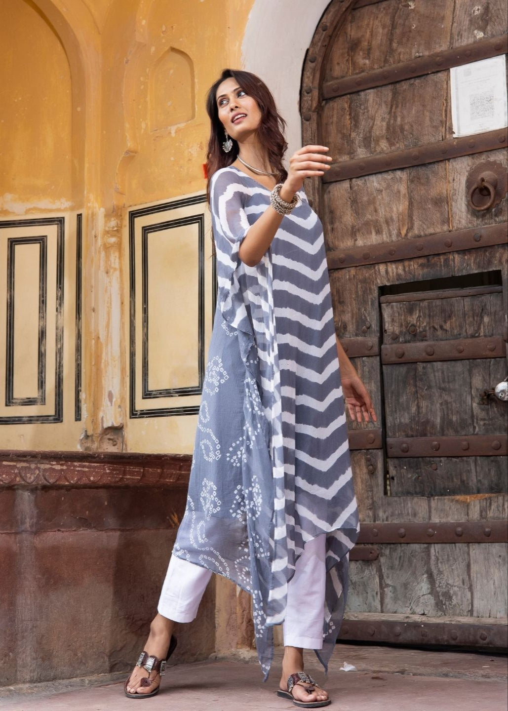 Nagdamani – Chiffon Kaftan