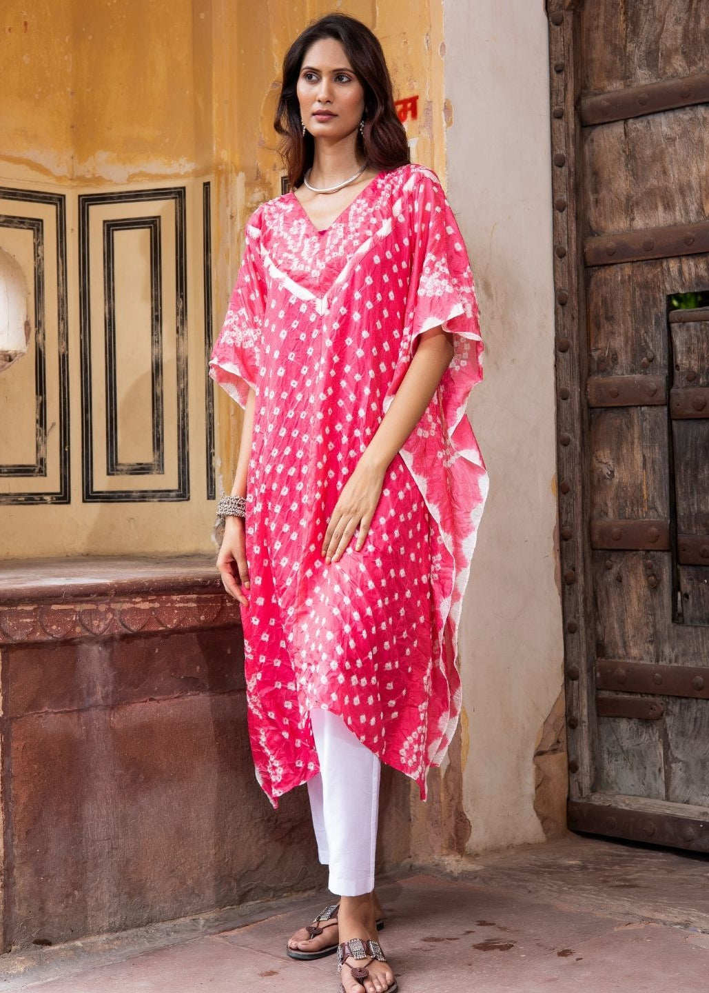 Nelum – Semi-Silk Kaftan