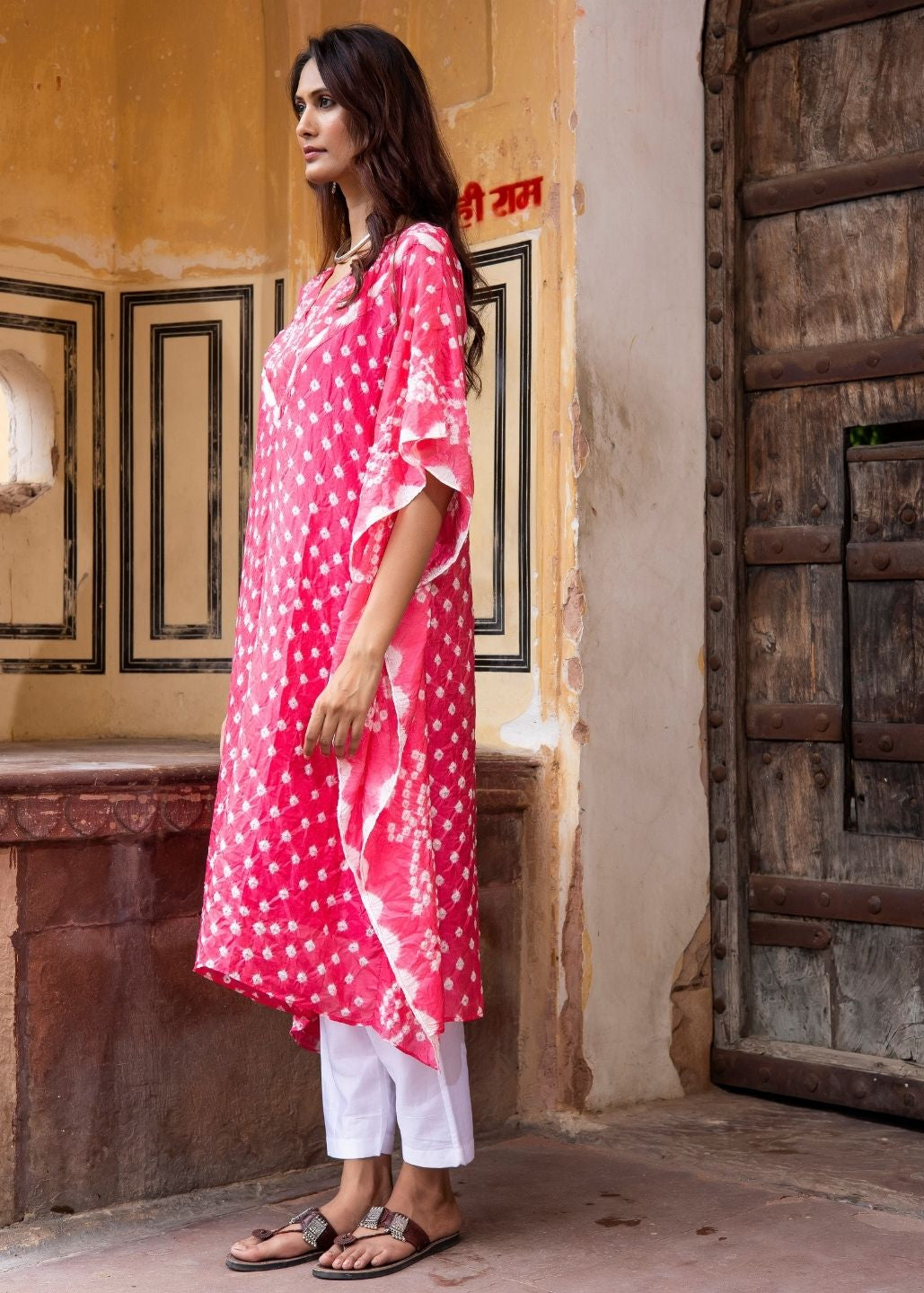 Nelum – Semi-Silk Kaftan