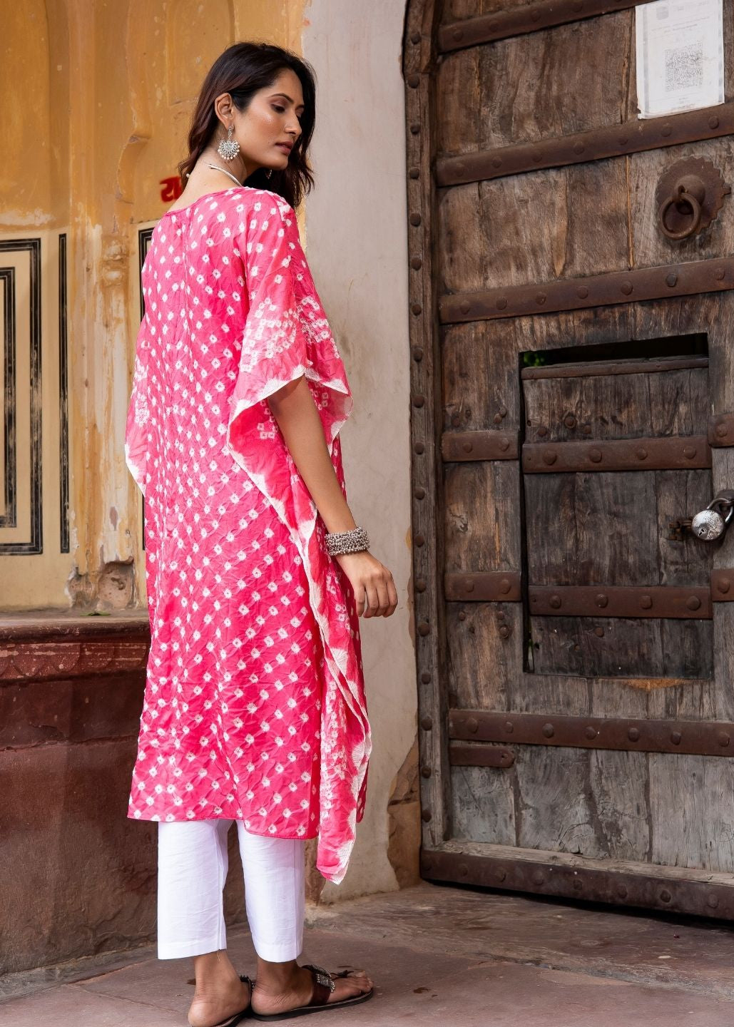 Nelum – Semi-Silk Kaftan