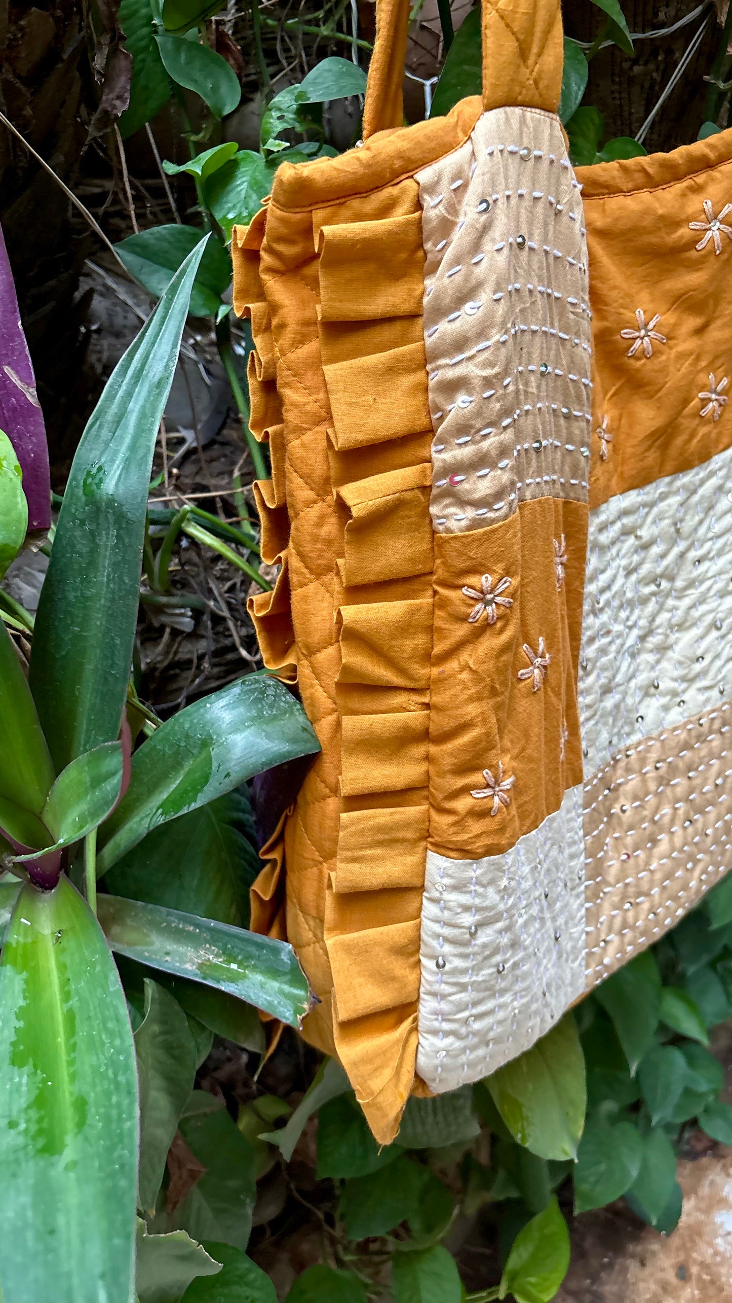 Marigold Muse Tote Bags