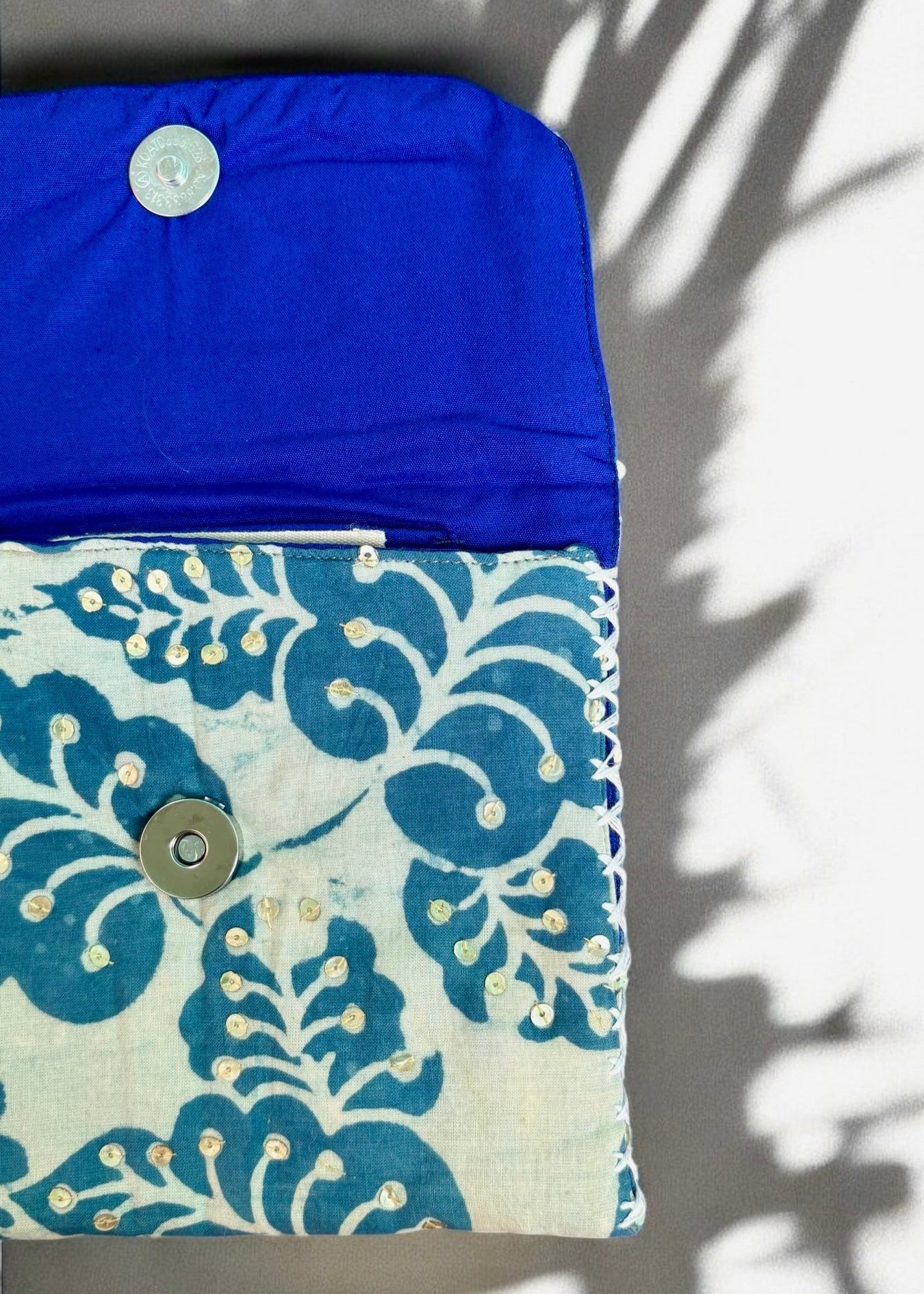LoomLekh – Kantha Stitched Wallet
