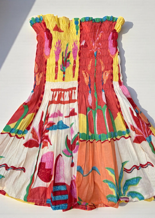 Tropical Breeze Smocked Top — ThatRomeo