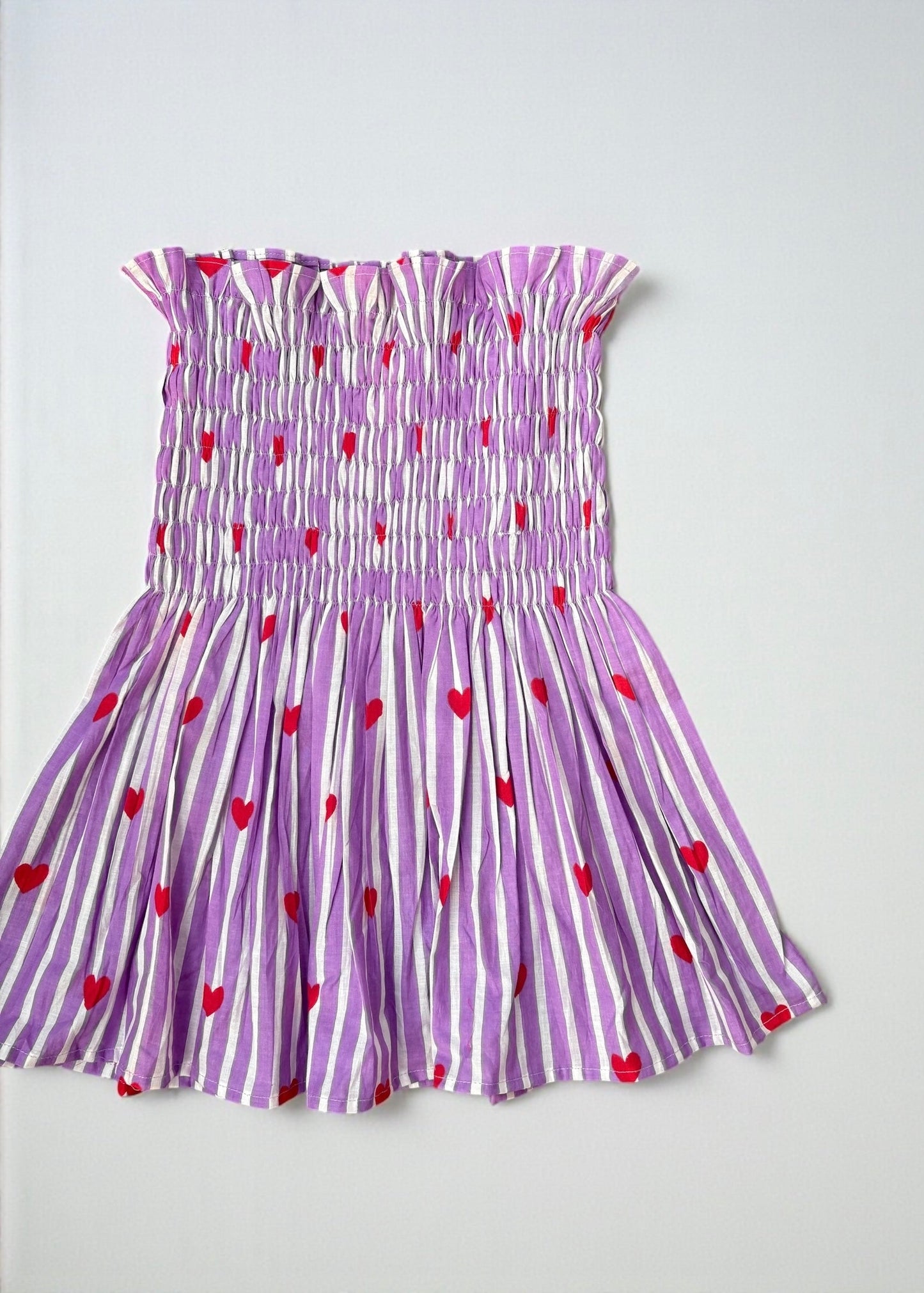 Lilac Heartbeat Smocked Top — ThatRomeo