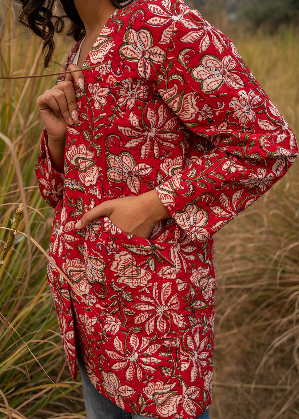 Kalamaki – Hand Block Printed Cotton Jacket
