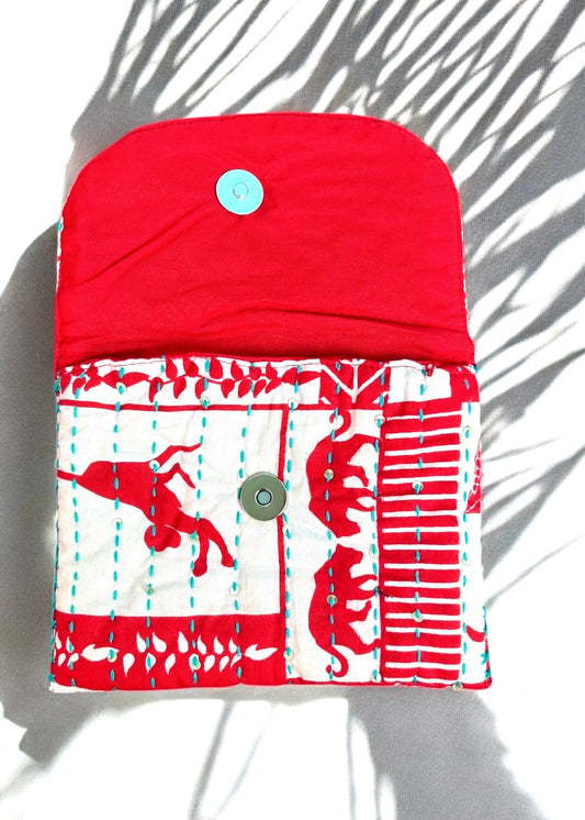 Vivaan – Kantha Stitched Wallet