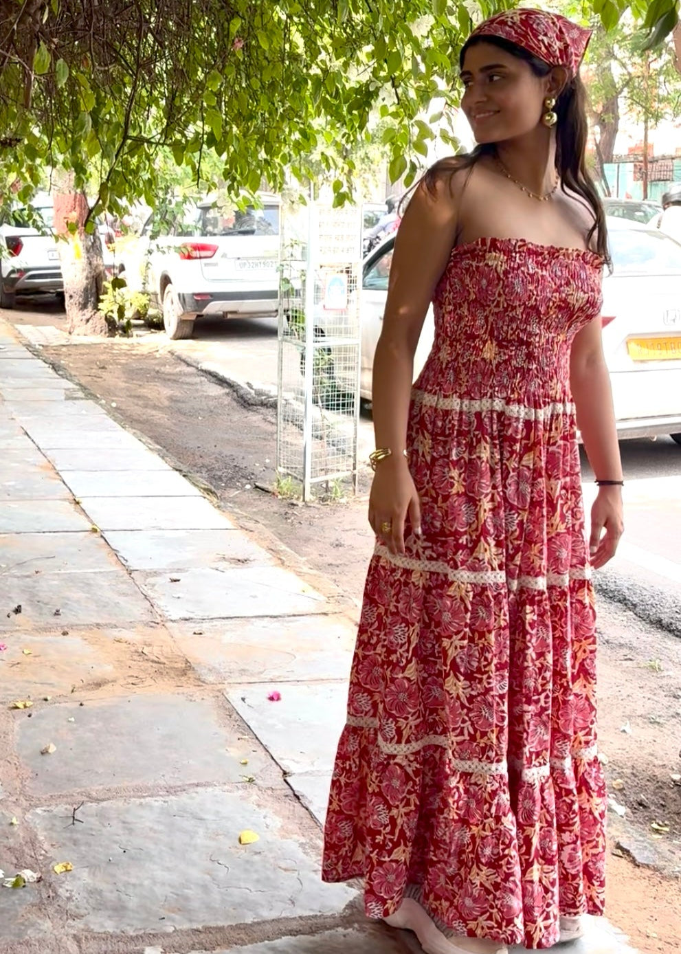 Breeze Smocked Maxi