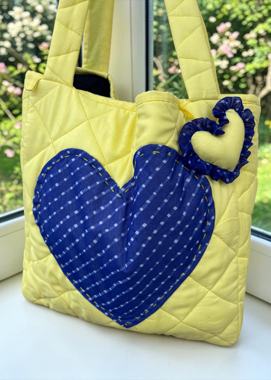 Sunbeam Heart Tote