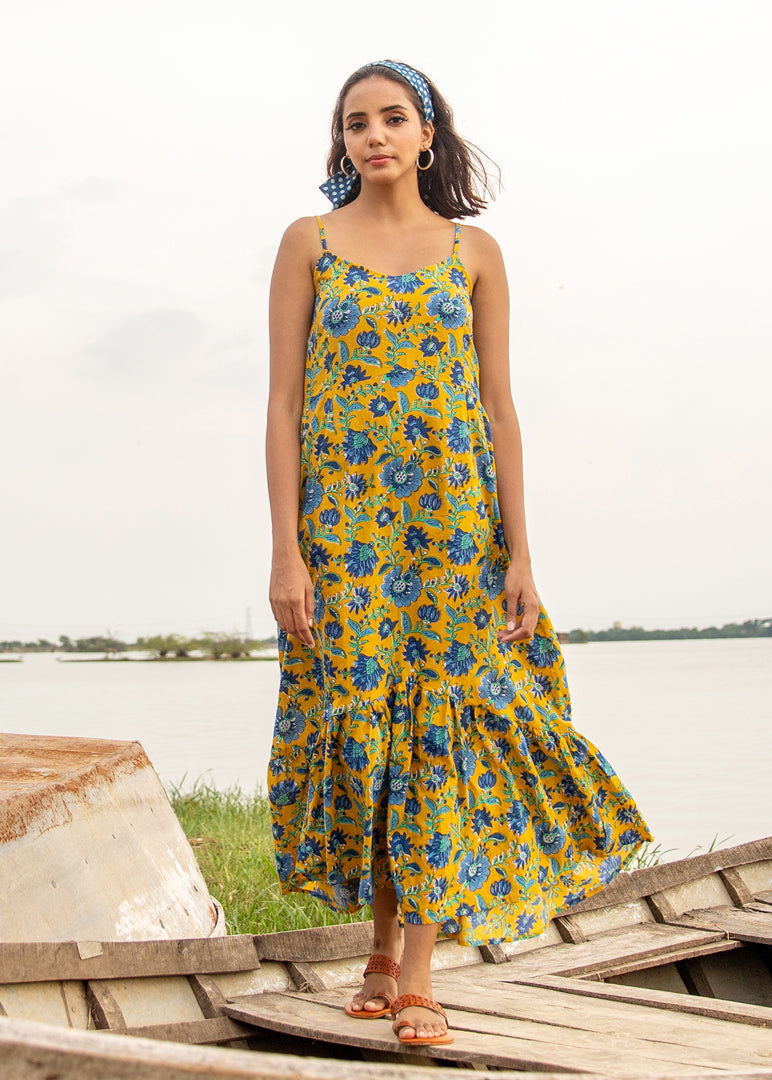Viviana –  Cotton Maxi Dress
