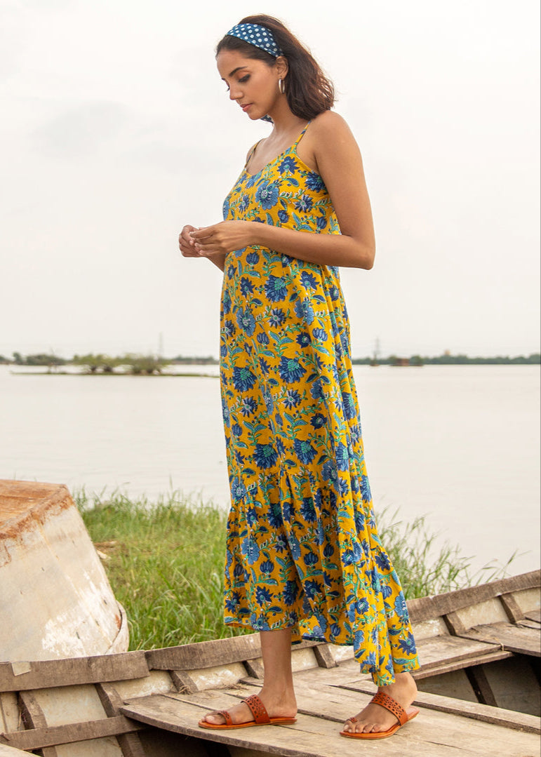 Viviana –  Cotton Maxi Dress