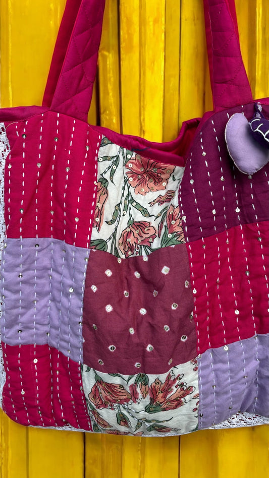 Garden Letters Tote Bags