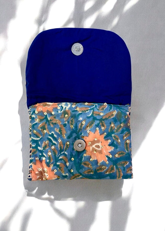 Chiclet – Kantha Stitched Wallet