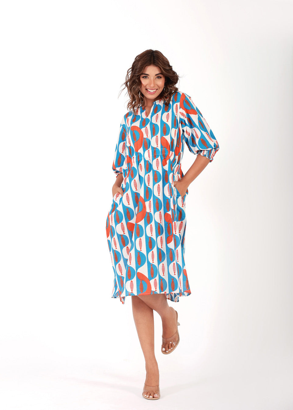 Marine – Cotton Dress