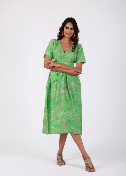 Flora – Cotton Flared Dress