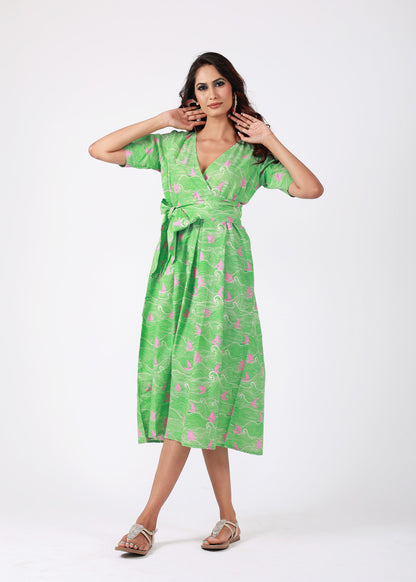 Flora – Cotton Flared Dress