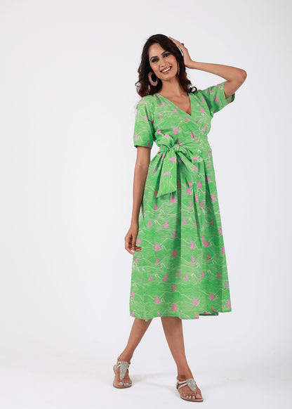 Flora – Cotton Flared Dress
