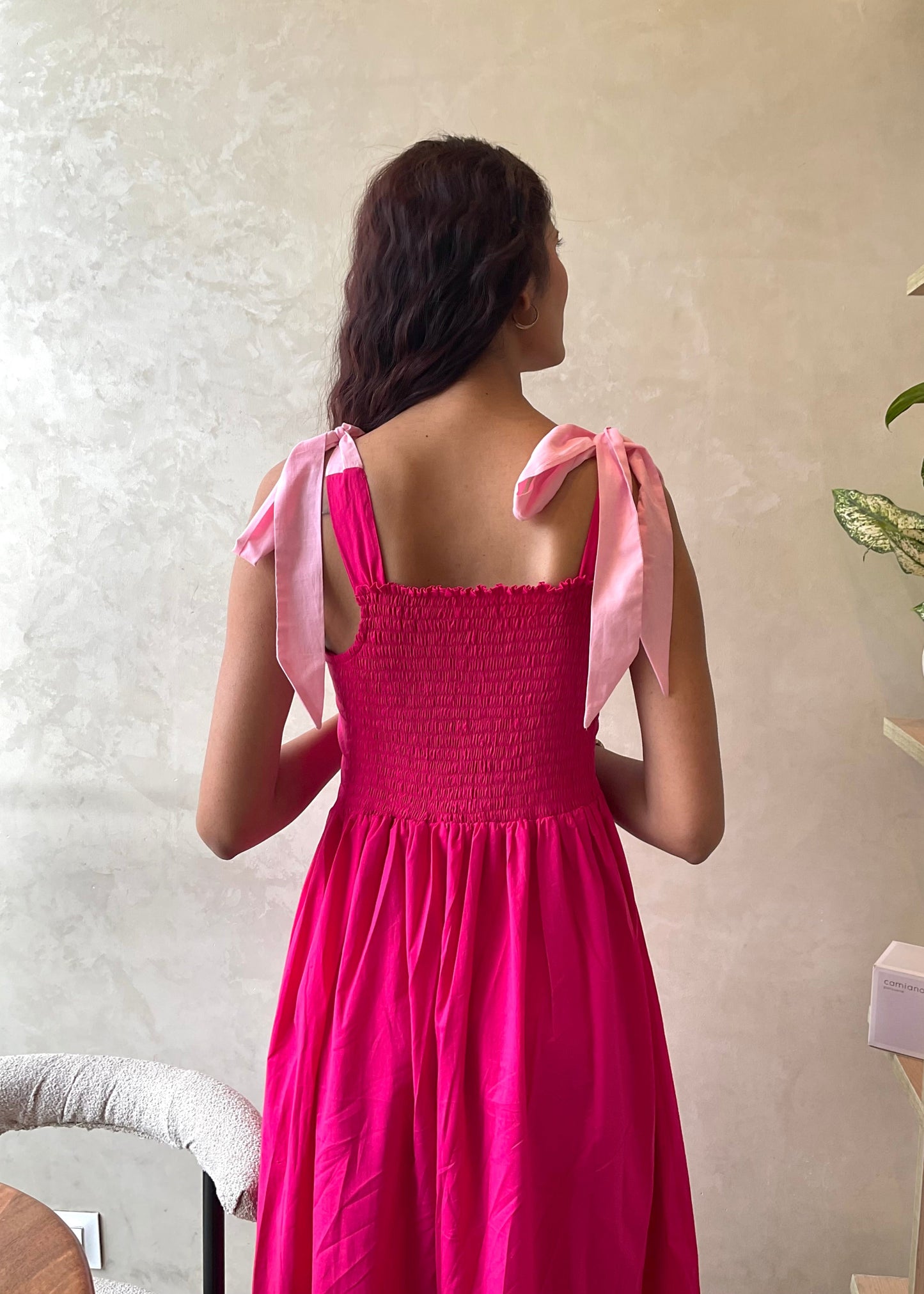 JOY – Organic Cotton Strappy Dress
