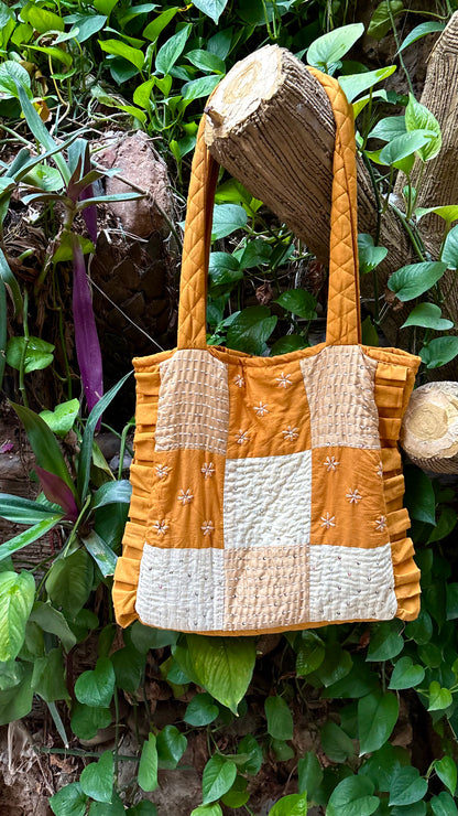 Marigold Muse Tote Bags