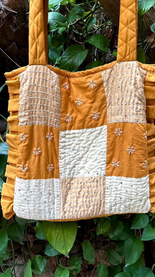 Marigold Muse Tote Bags