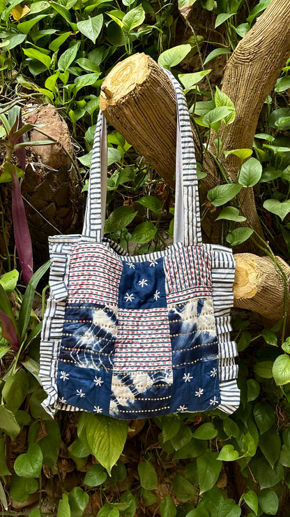 Artful - Heart-Stitched Tote Bag