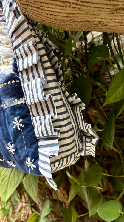 Artful - Heart-Stitched Tote Bag