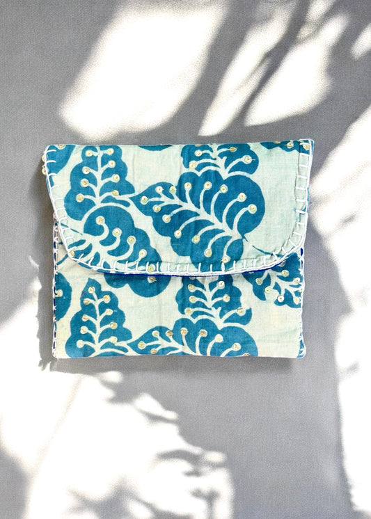 LoomLekh – Kantha Stitched Wallet