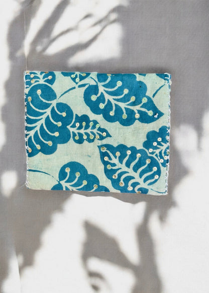 LoomLekh – Kantha Stitched Wallet