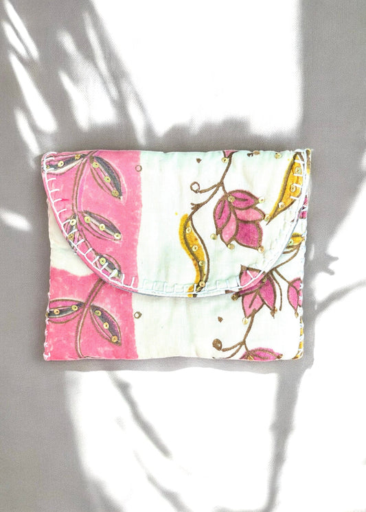 ZariStitch – Kantha Stitched Wallet