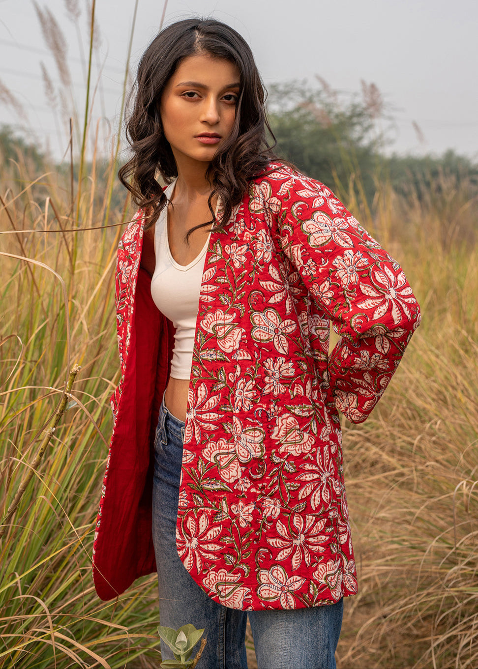 Kalamaki – Hand Block Printed Cotton Jacket