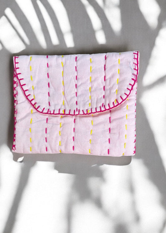 AariAura – Kantha Stitched Wallet