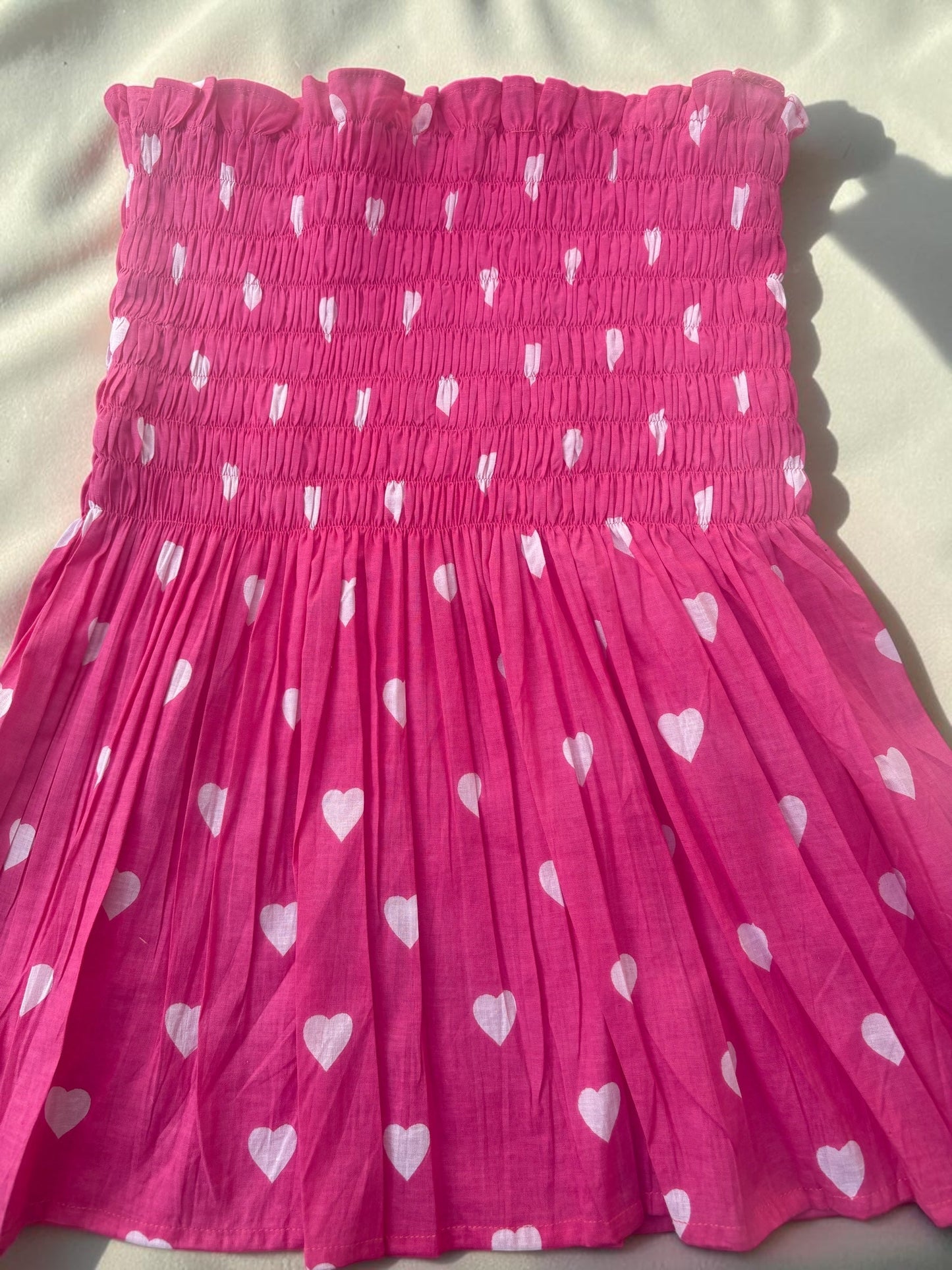 Barbie Sugarheart Smocked  Top