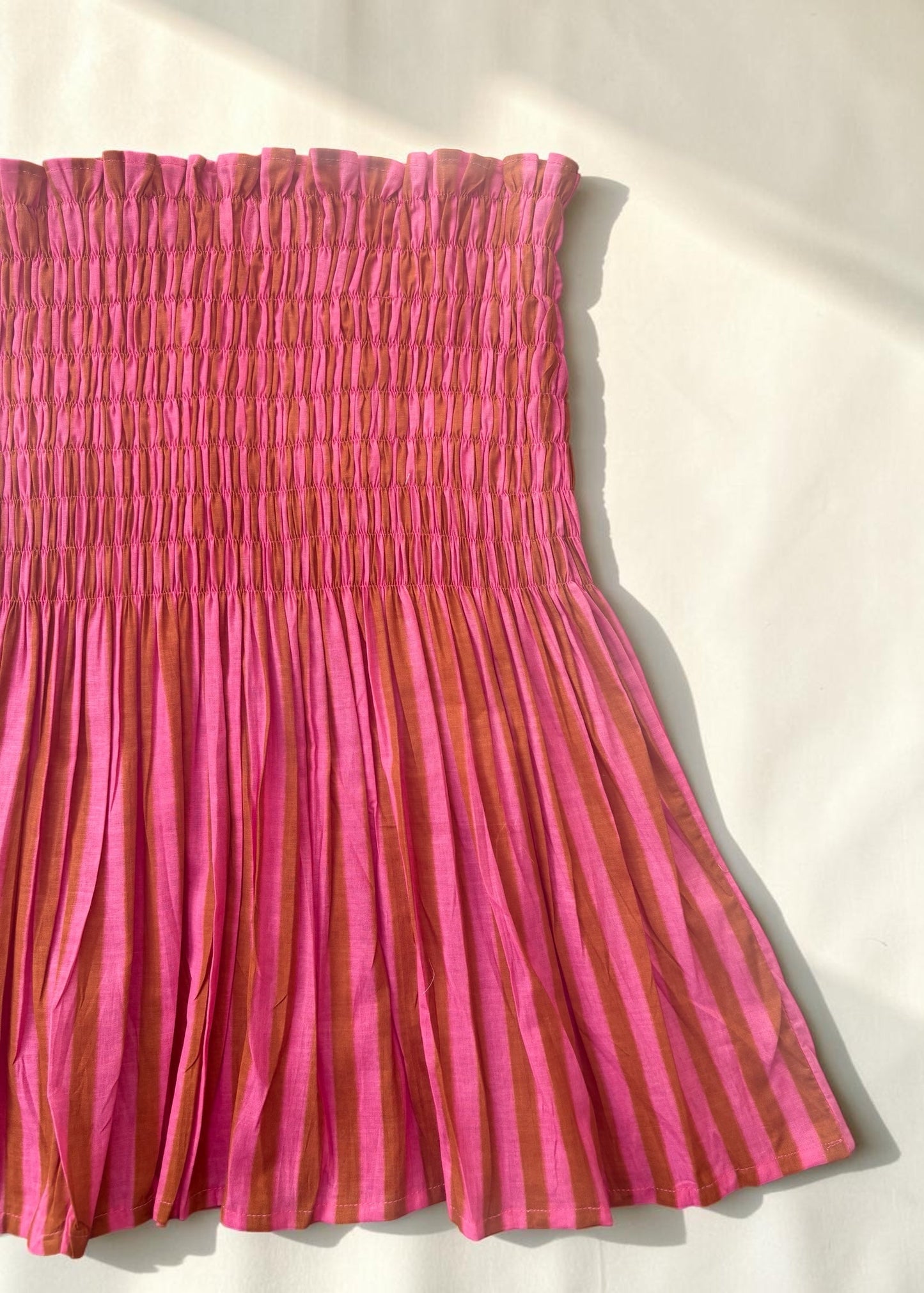 Sunset Sorbet Smocked  Top