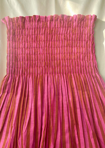 Sunset Sorbet Smocked  Top