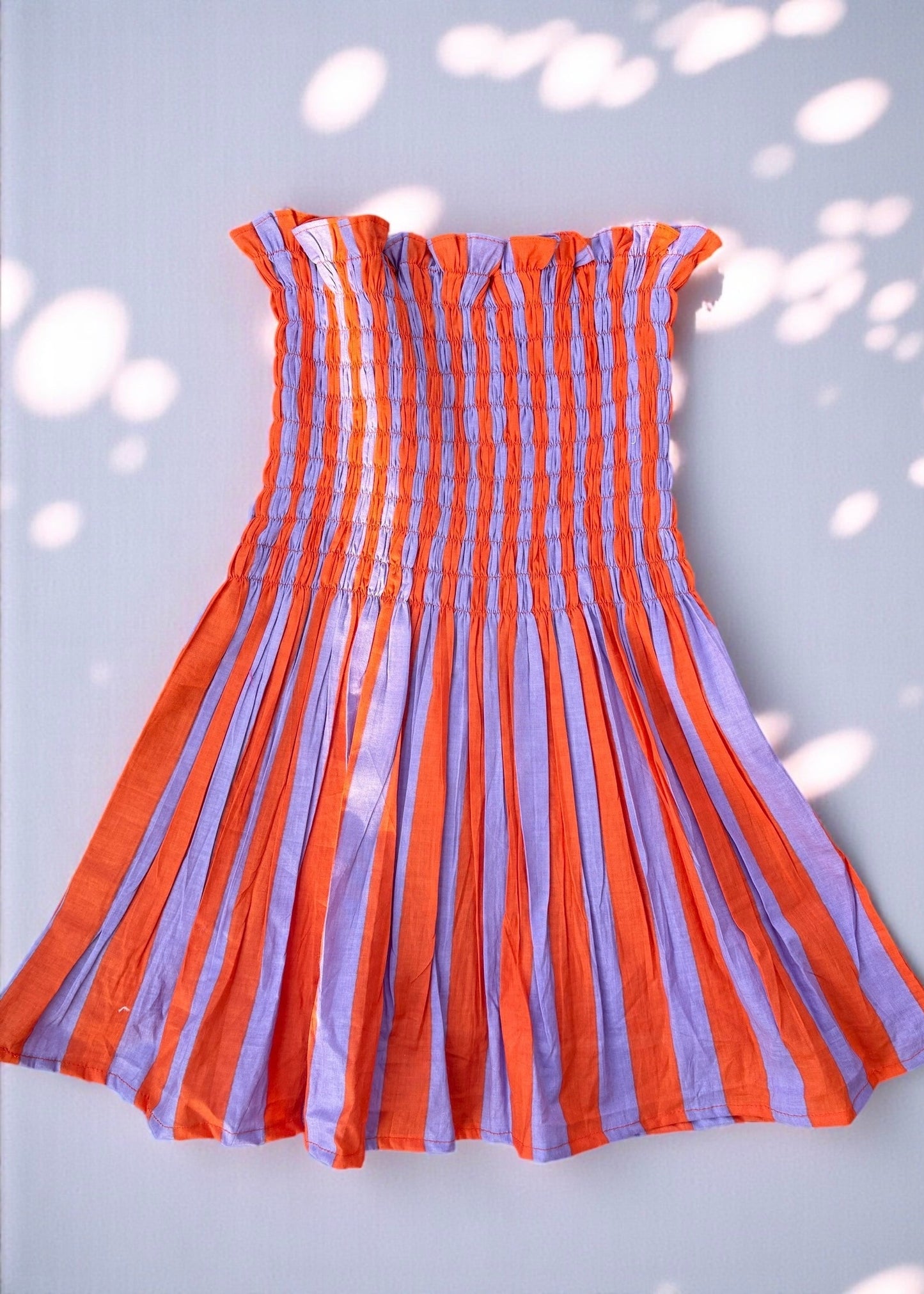 Tangerine Daydream Smocked Top — ThatRomeo