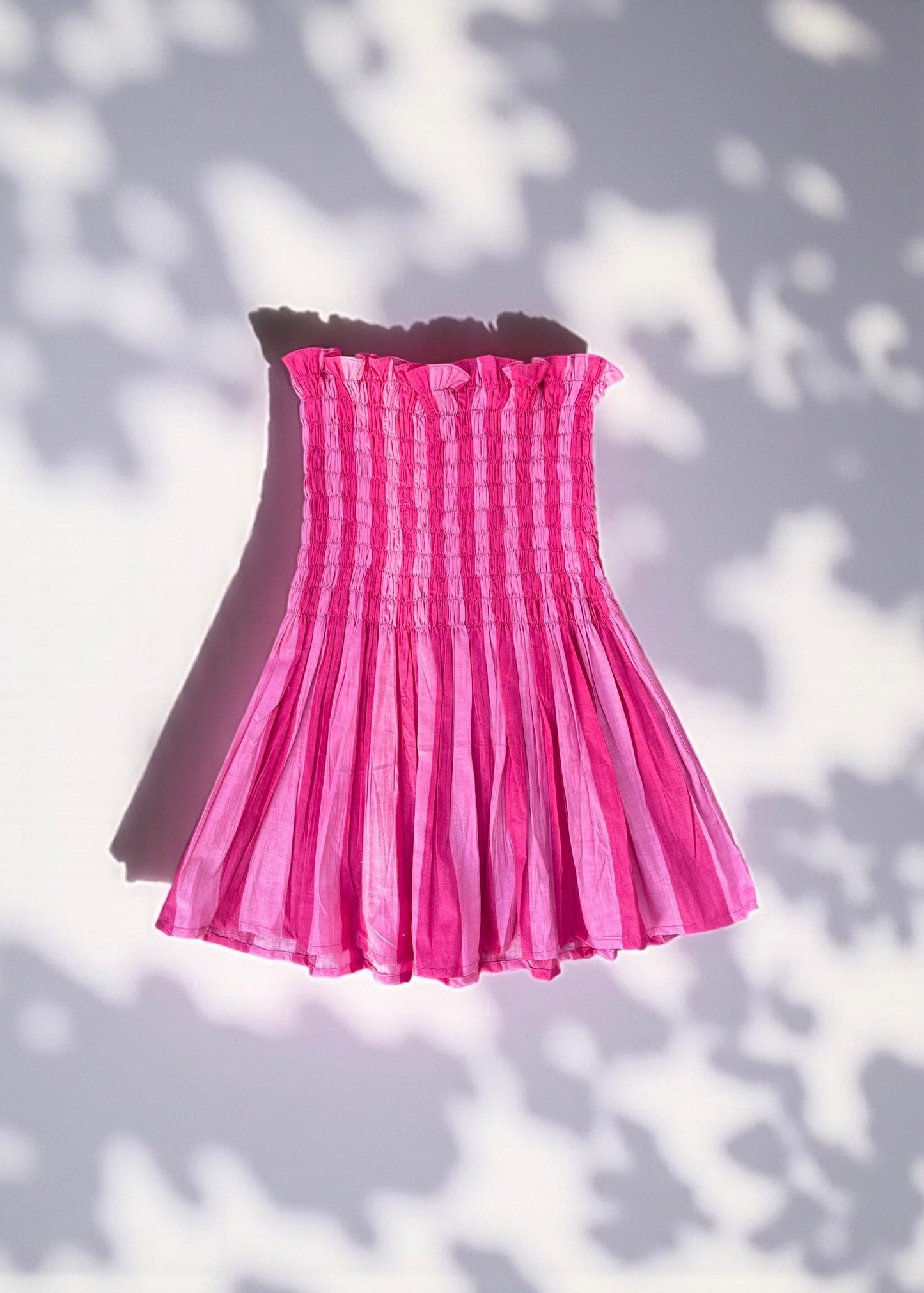 Rosy Breeze Smocked Top — ThatRomeo