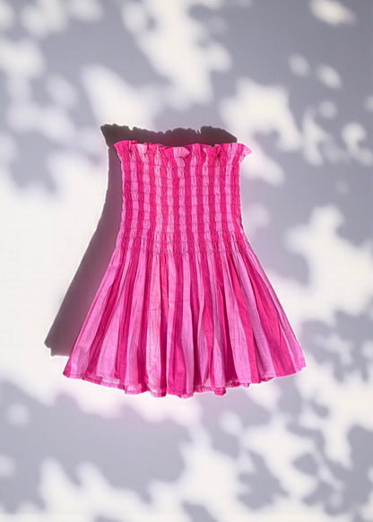 Rosy Breeze Smocked Top — ThatRomeo