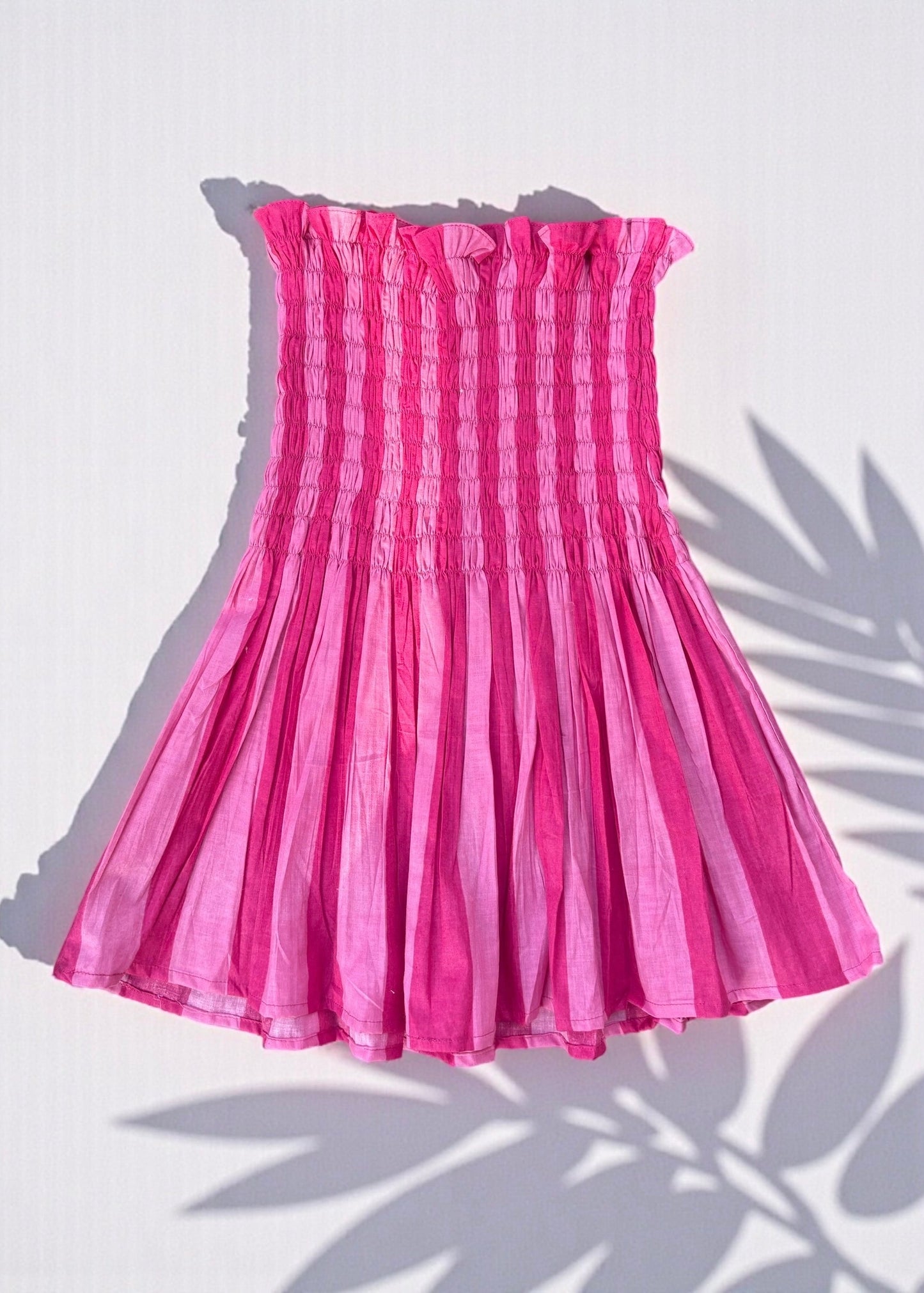 Rosy Breeze Smocked Top — ThatRomeo