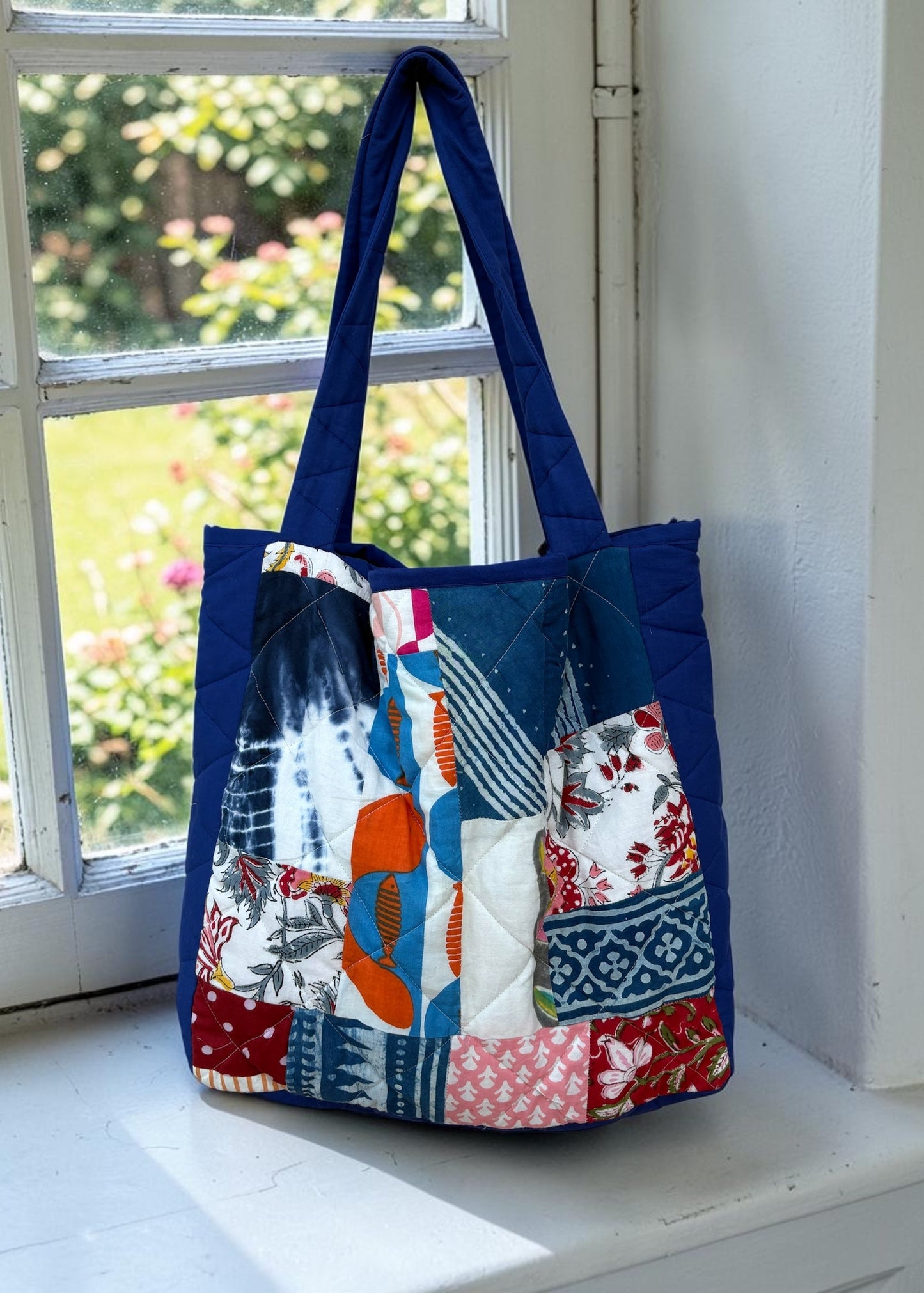 Artful - Heart-Stitched Tote Bag