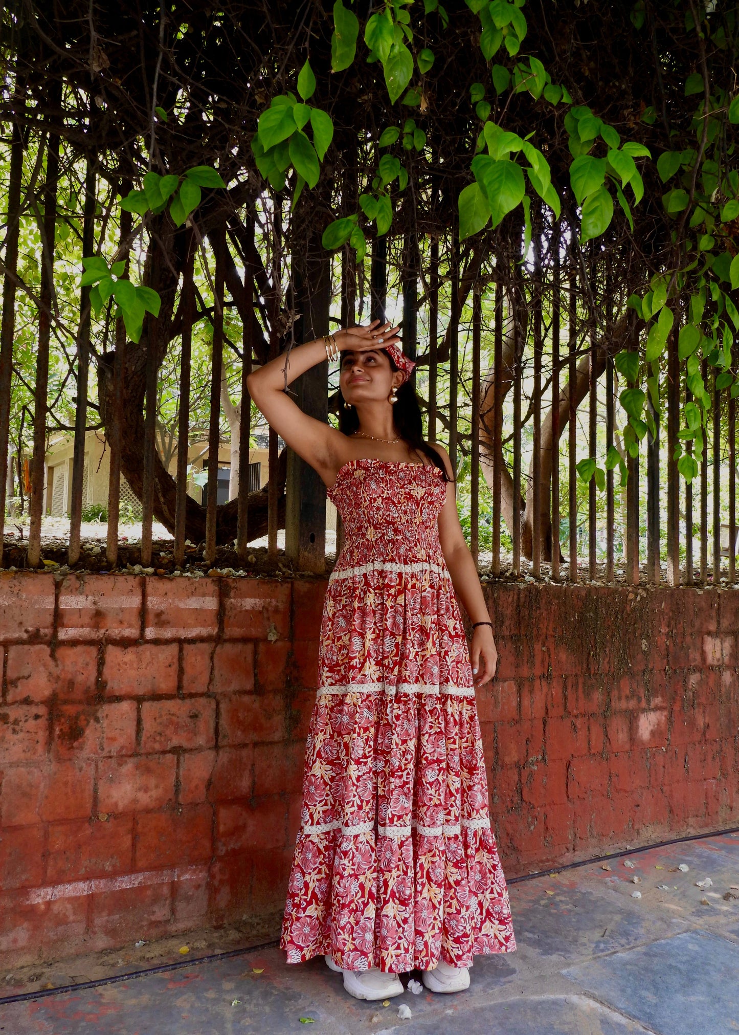 Breeze Smocked Maxi