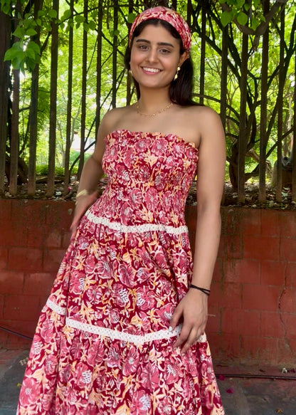 Breeze Smocked Maxi